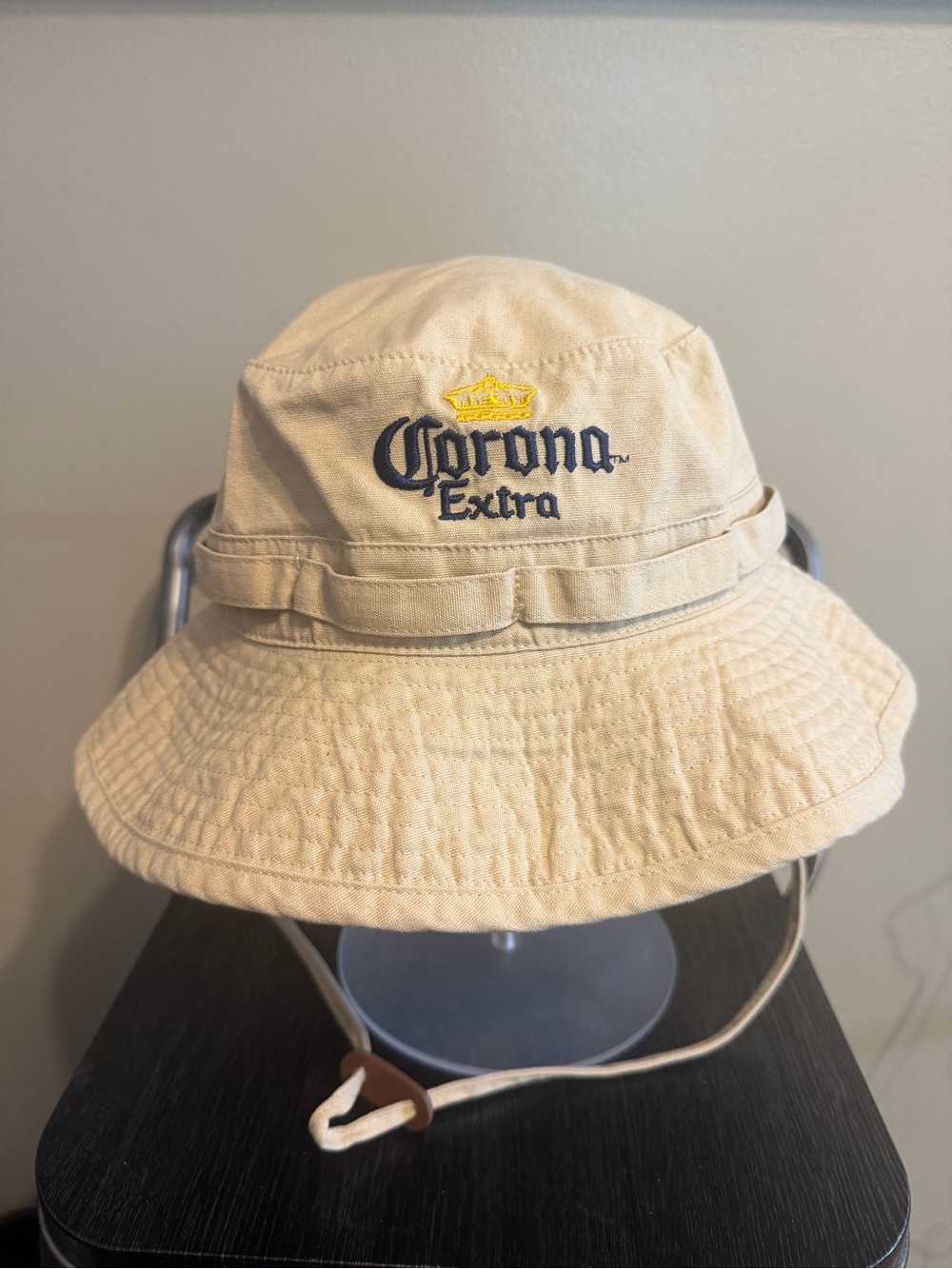 Corona Extra CLE 22 Bucket Hat Khaki Beer Promo Fishing Safari Hat